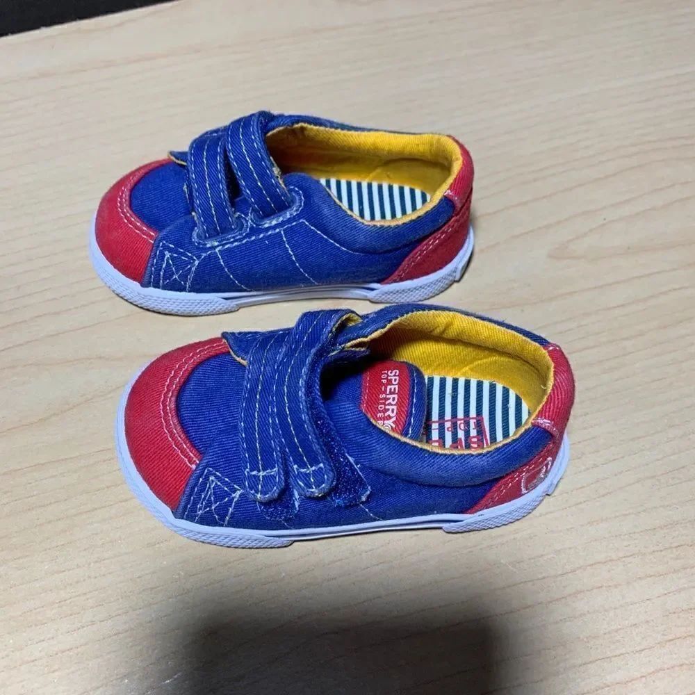 Sperry Color Block Toddler Sneakers - Picture 4 of 6